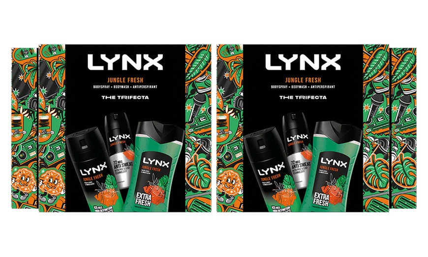 Image 5: Lynx Jungle Fresh The Trifecta Gift Set for Men