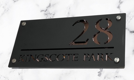 Deluxe Laser Cut Premium House Signs - Decomatters