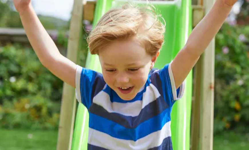 Image 7: TP Single Swing and Slide Set