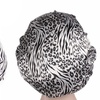 Image 27: Women Satin Night Sleep Cap Hair Bonnet Hat Silk Head Cover Wide Elastic Band