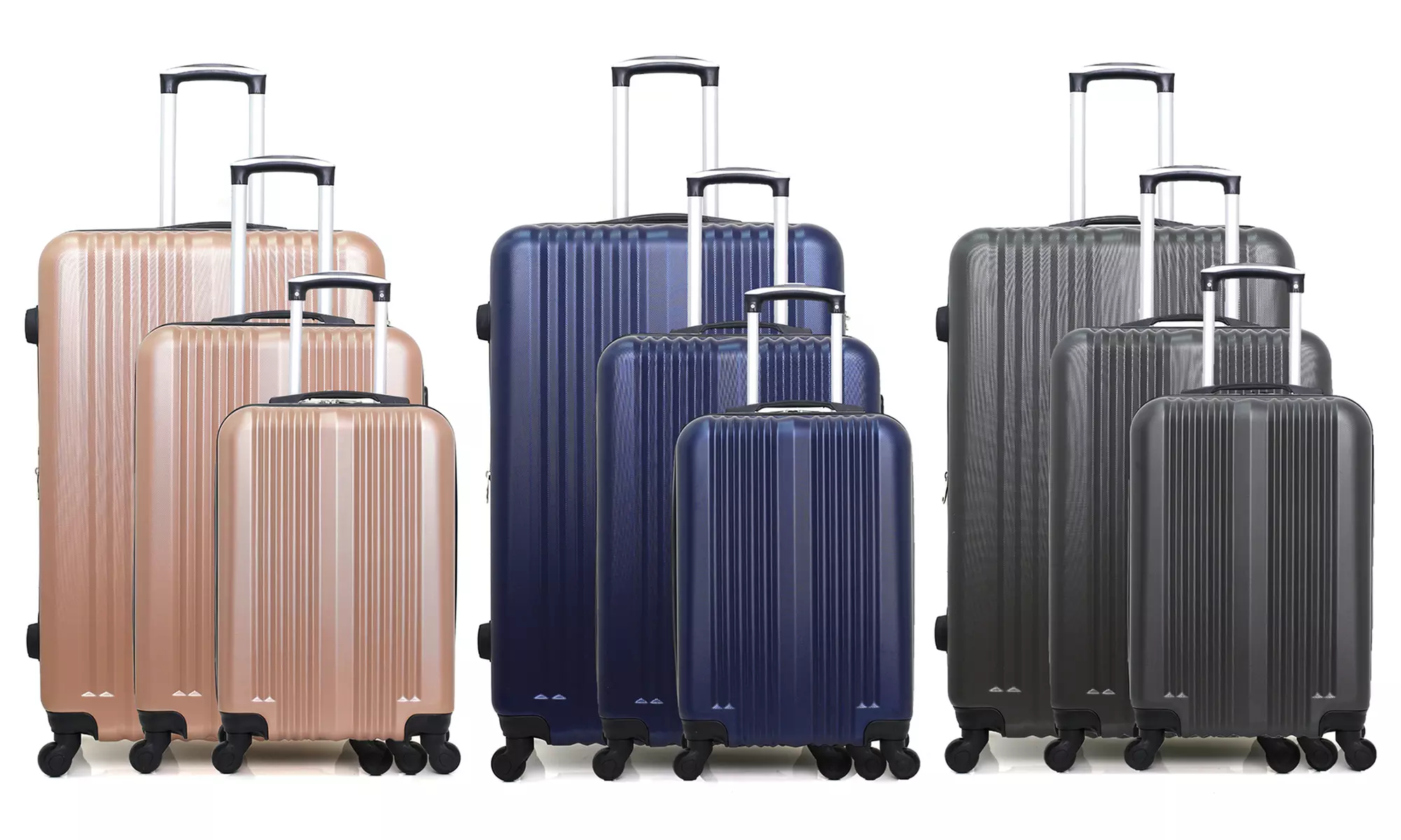 Set de 3 maletas ABS Hero - Primary Image