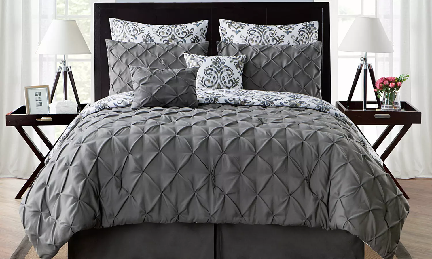 Nueva Reversible Comforter Set (8-Piece) - Primary Image