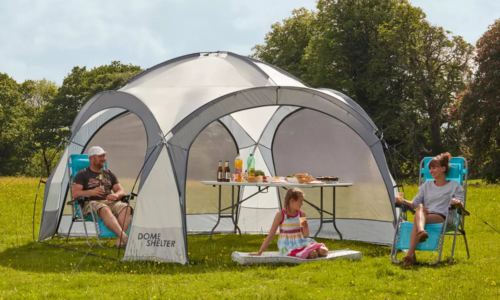 Dome Event Shelter with Removable Shade Walls