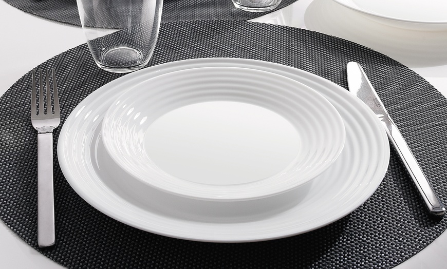 Image 13: Luminarc Harena 18- or 19-Piece Dinnerware Collection