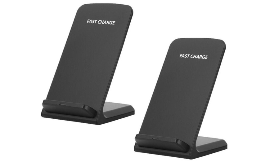 Image 3: Black Wireless Charger