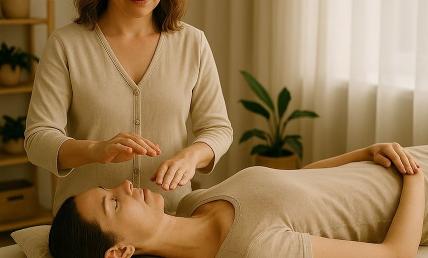 Image 1: 60 Min. Reiki-Anwendung, optional plus 30 Min. energetische Behandlung