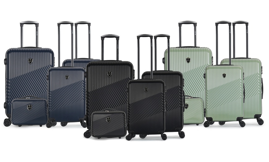 Image 1: Four-Piece Luggage Set