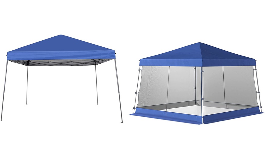 Image 11: Outsunny Outdoor Adjustable Pop-Up Gazebo Canopy 