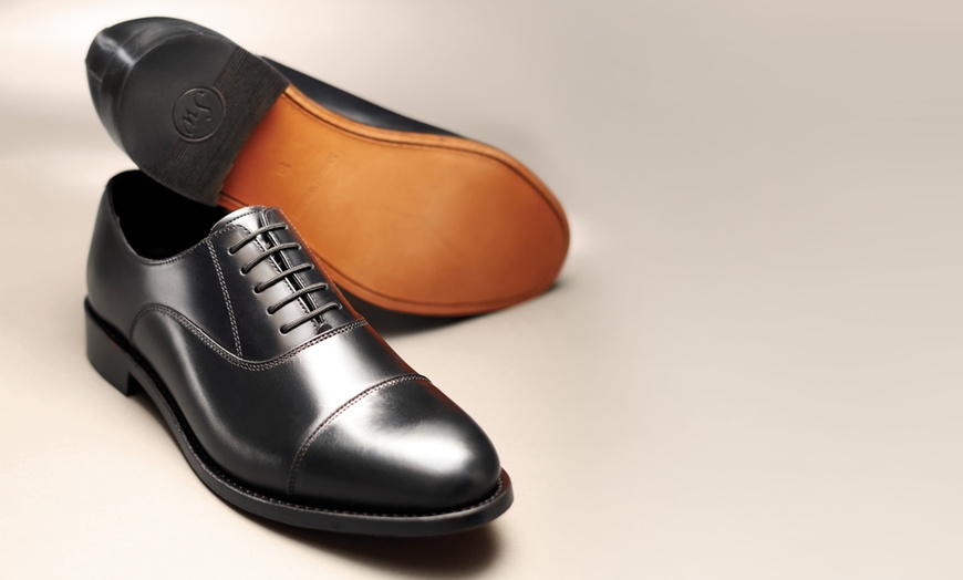 Image 2: Samuel Windsor Men's Oxford Shoes