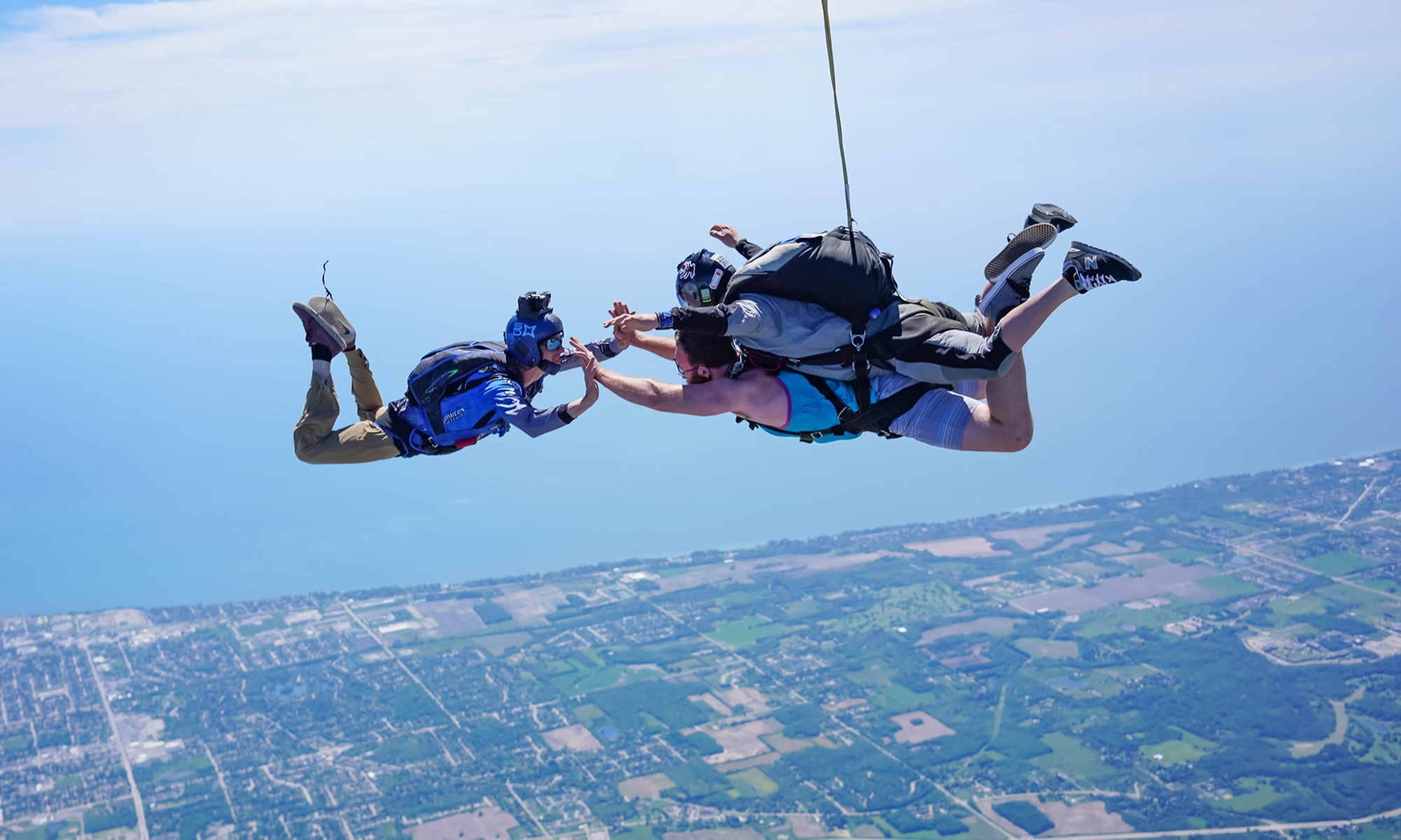 One Skydiving Jump for One Person from Skydive Midwest 