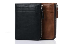 RFID Blocking Zip Wallet