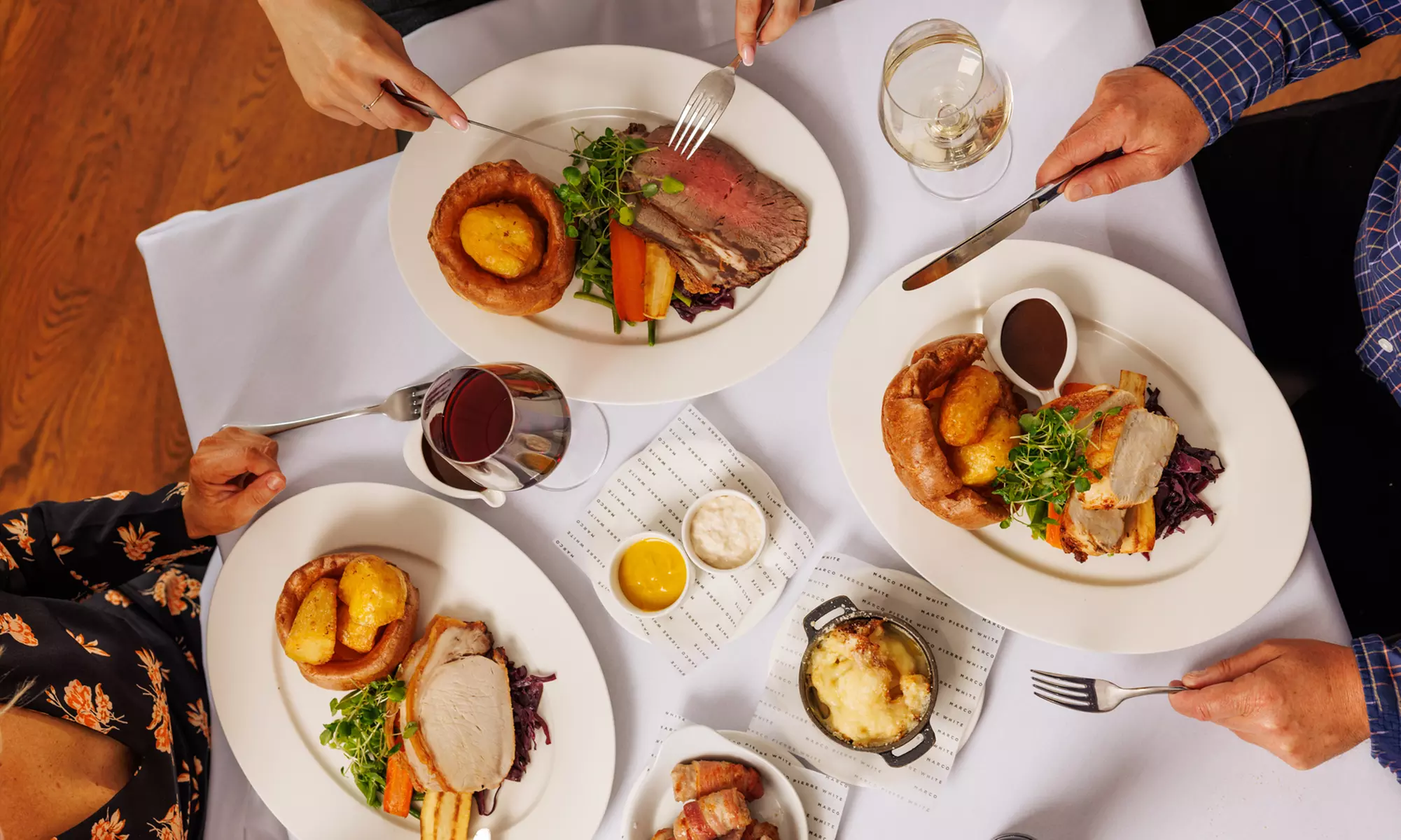 Three Course Sunday Lunch, Festive Lunch or Dinner
