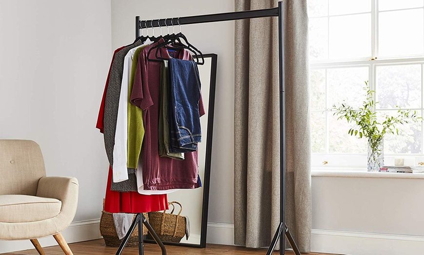 Image 4: Heavy Duty Clothes Rail