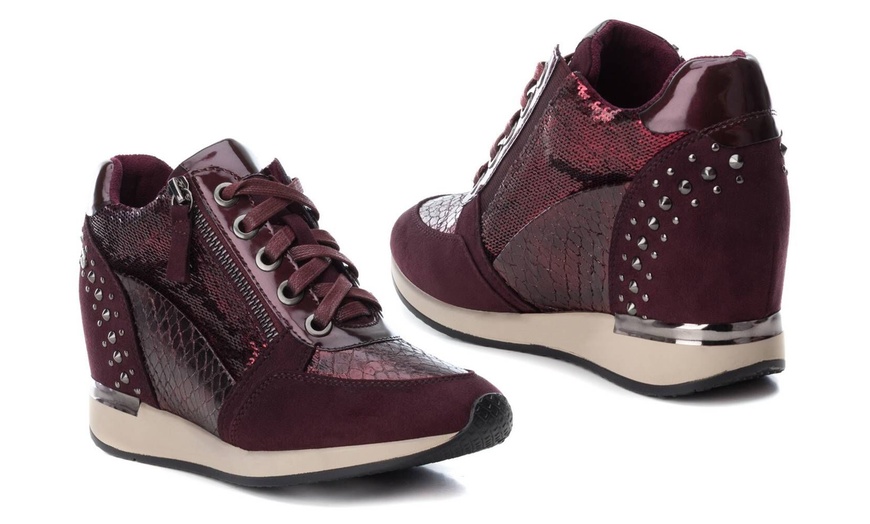 Image 4: Sneakers con zeppa XTI da donna