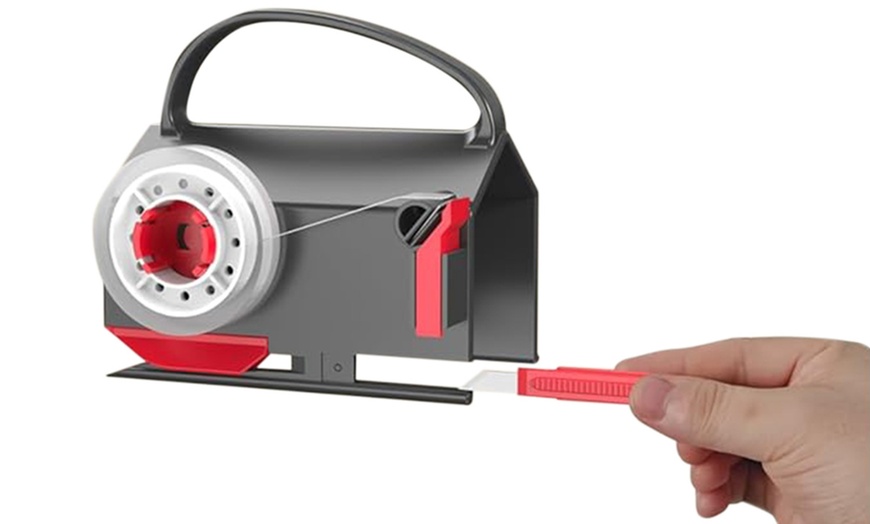 Image 5: Two-Pack 2-in-1 Wrapping Paper Cutter and Tape Dispensers