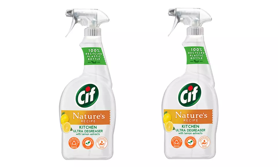 Two or Four CIF Nature's Recipe Bathroom and Kitchen Sprays - Second Medium