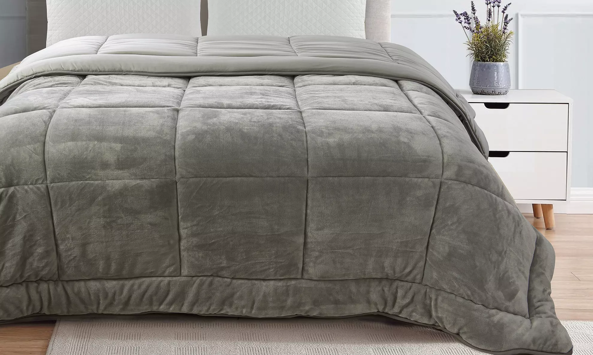 Couette douce et hypoallergénique en flanelle