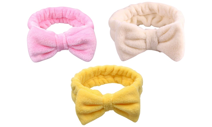 Image 19: Bow Plush Headband