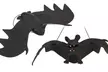 4pcs Halloween Hanging Fake Bat Decoration Props Party Decor Prank Joke - Second Medium