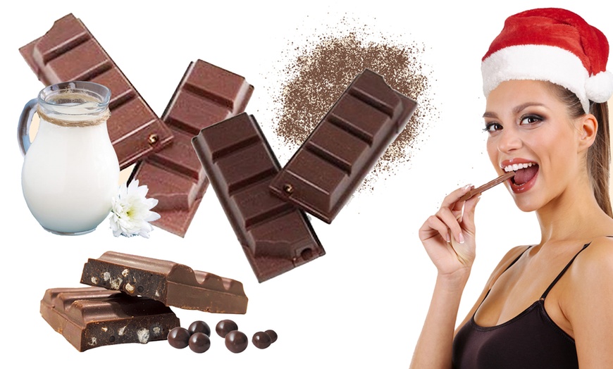 Image 1: "Zero sugar"-chocoladerepen van het merk Linea dieet