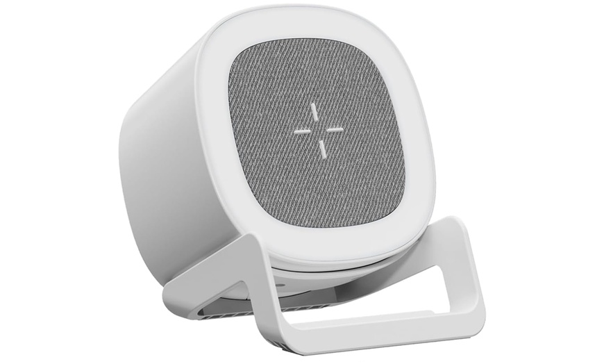 Image 4: Wireless Charging Bluetooth Speaker