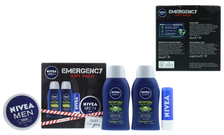 Image 3: Nivea Men Four-Piece Gift Set