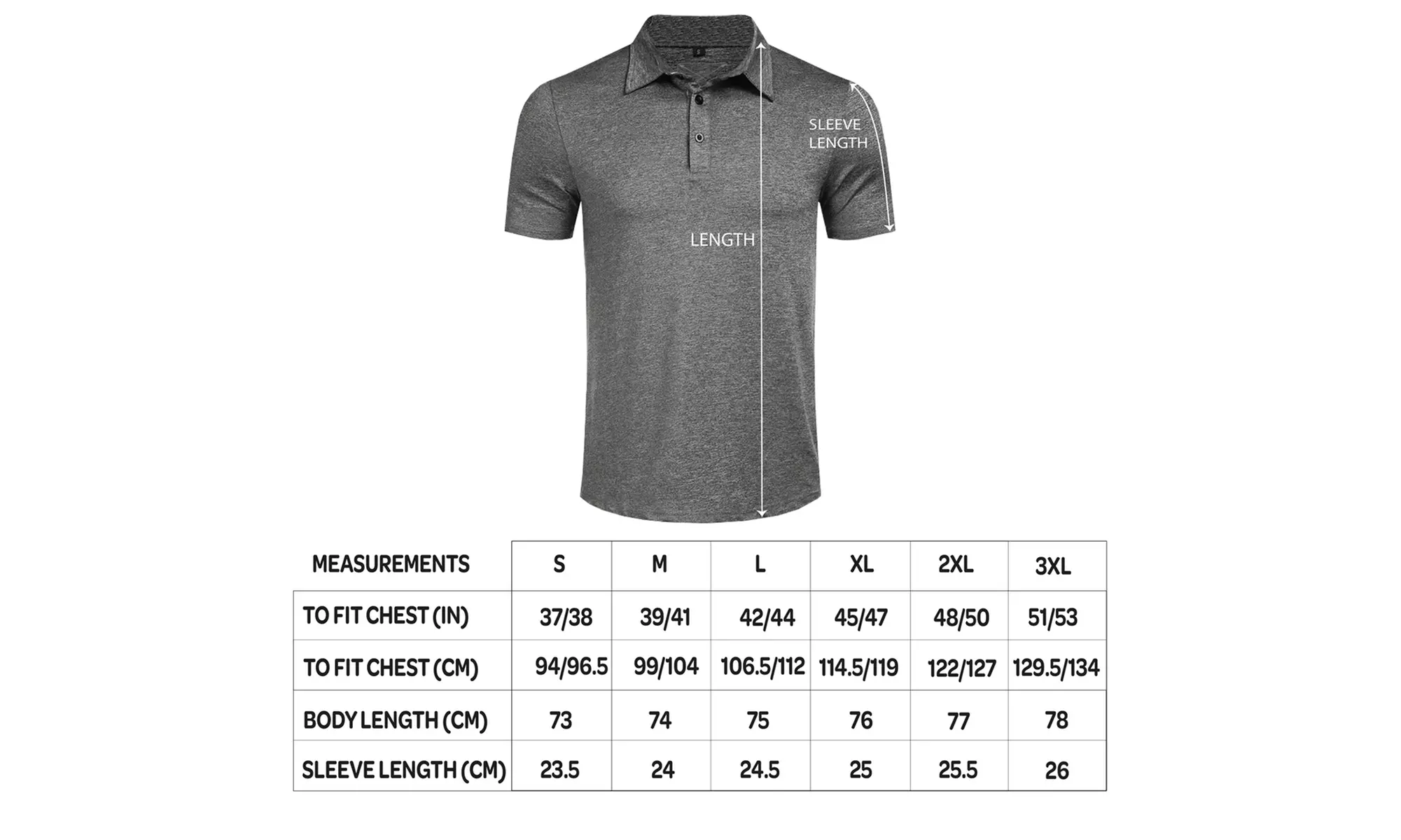 1x oder 2x Blu Apparel Herren-Golf-Poloshirt