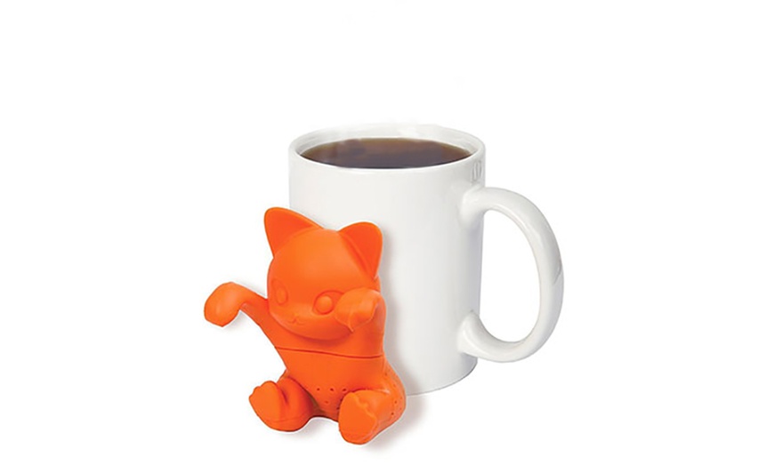 Image 2: Cat-Shaped Tea Infuser