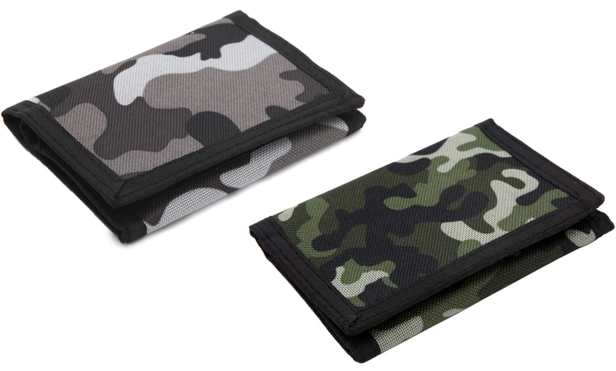 Image 7: Slim Camouflage Wallet