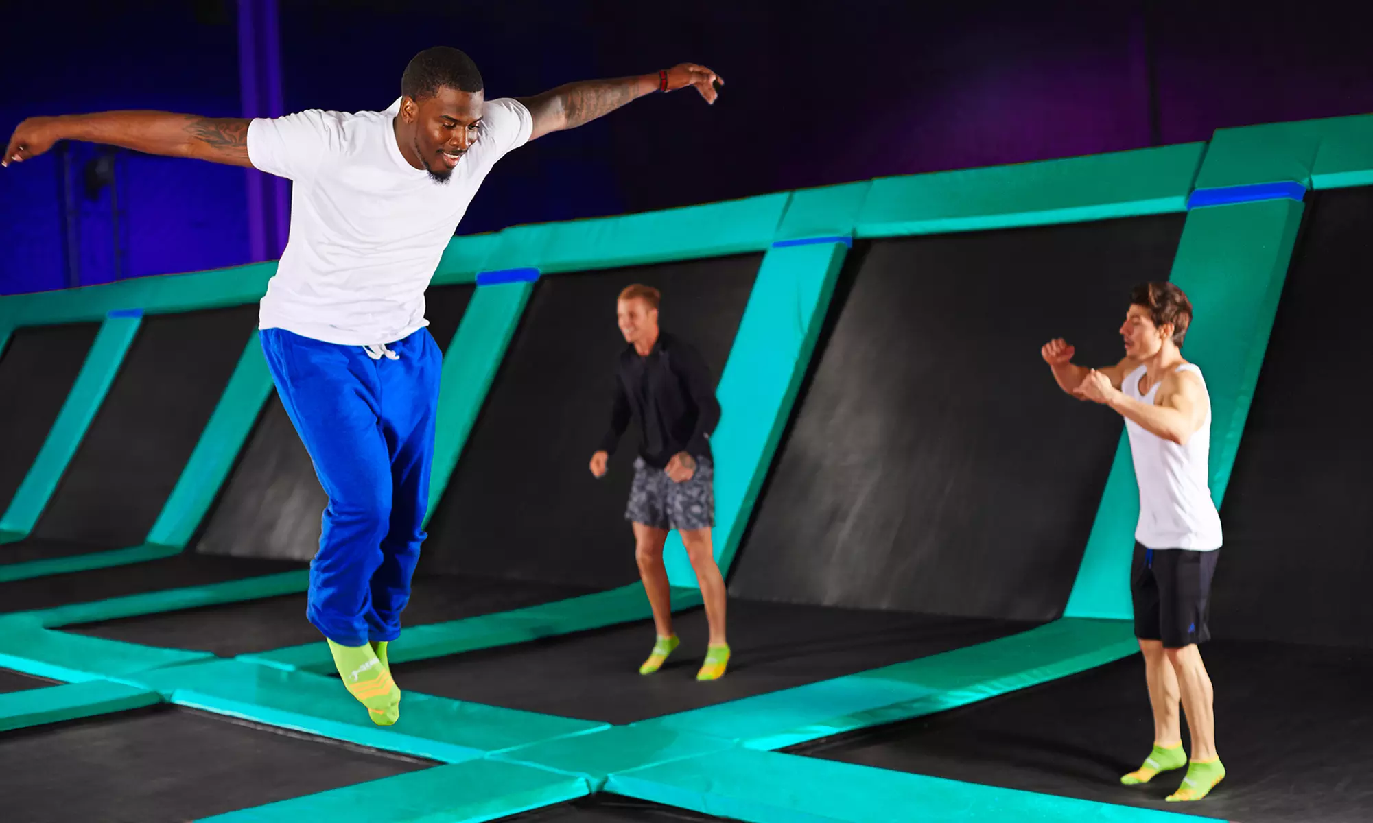 60-Minute Jump Pass with Jump Socks for One or Two at Xtreme Air (Up to 57% Off) - Primary Image