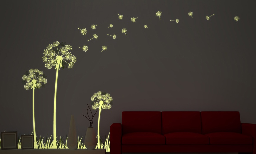 Image 3: Glow-in-Dark Wall Stickers