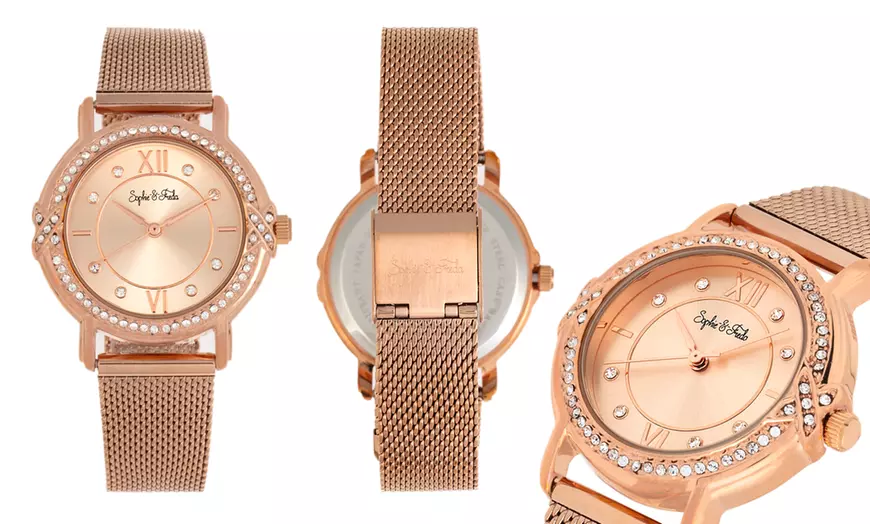 Image 5: Montre Sophie et Freda ornée de cristaux Swarovski®