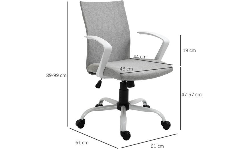 Image 10: Vinsetto Office Chair