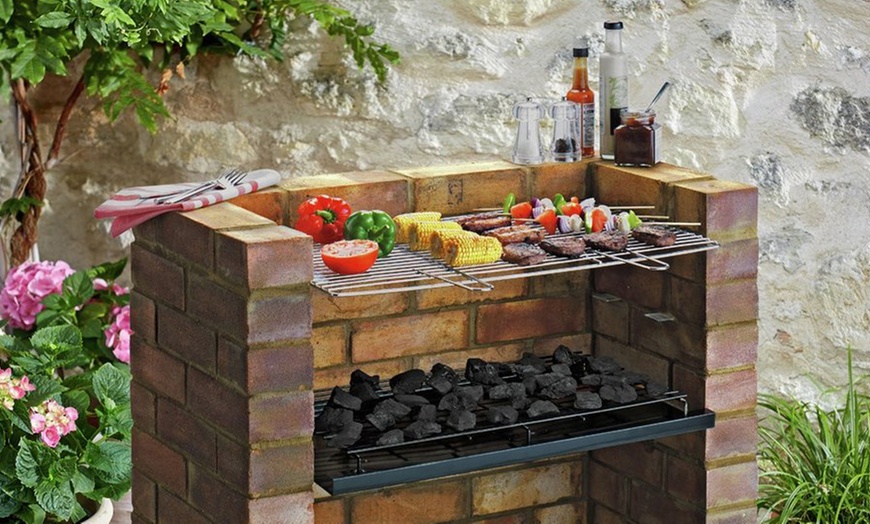 Built-in-Brick DIY BBQ Kit | Groupon Goods