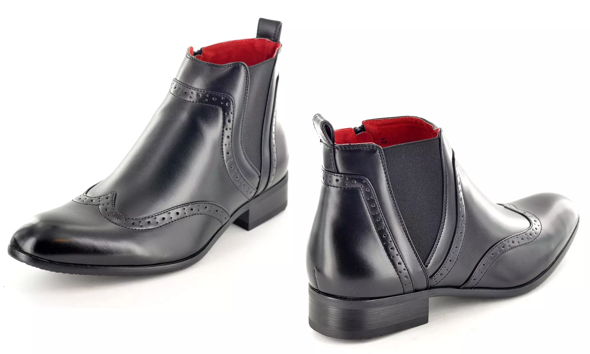 Bottines Chelsea pour hommes à gousset élastique - Image 7