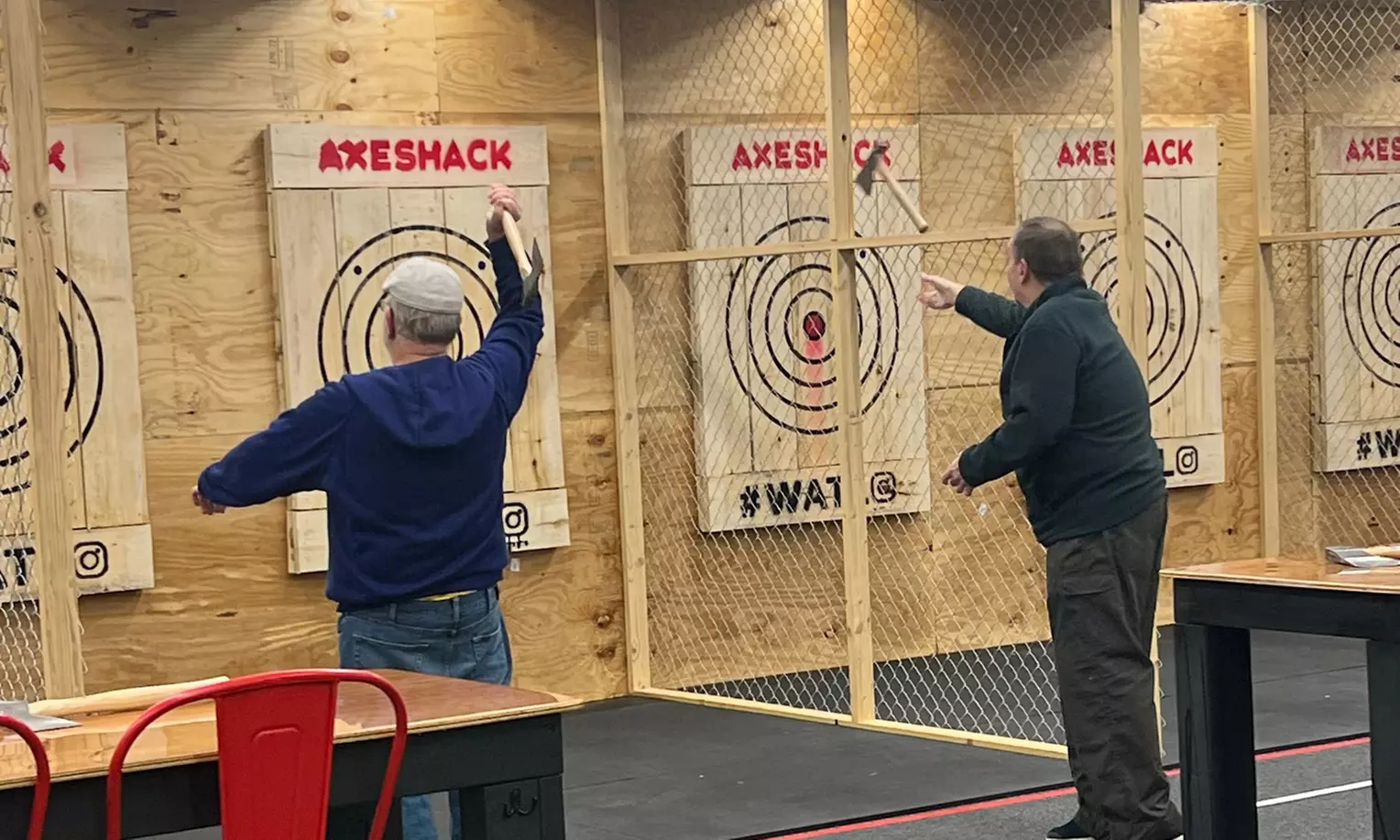60-Minute Axe or Knife Throwing for One Person at Axe Shack (Up to 20% Off) - Primary Image