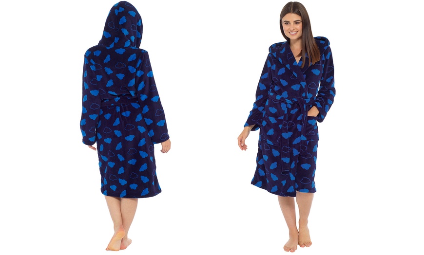 Image 4: Women's Cosy Lounge Robe