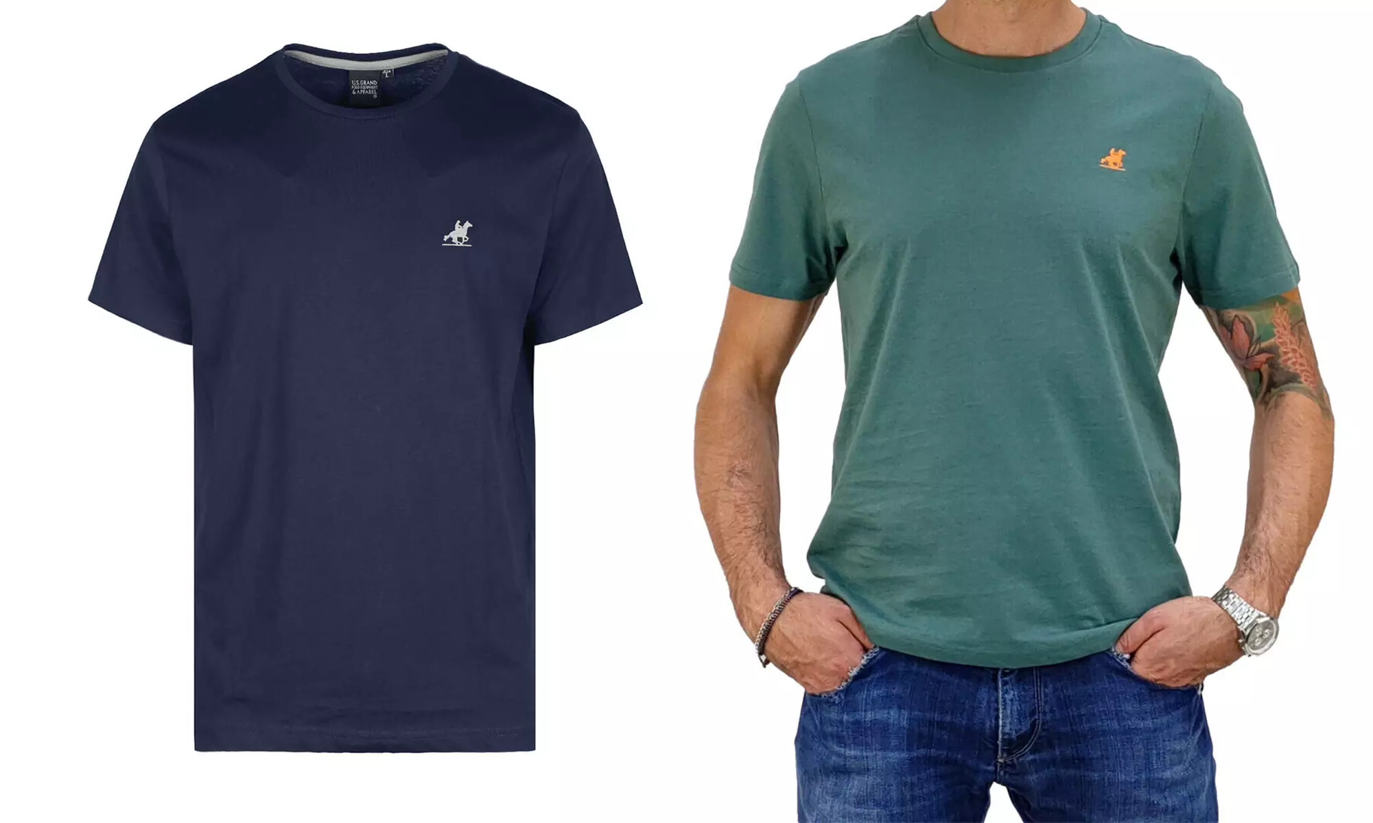 2 T-shirt U.S. Grand Polo