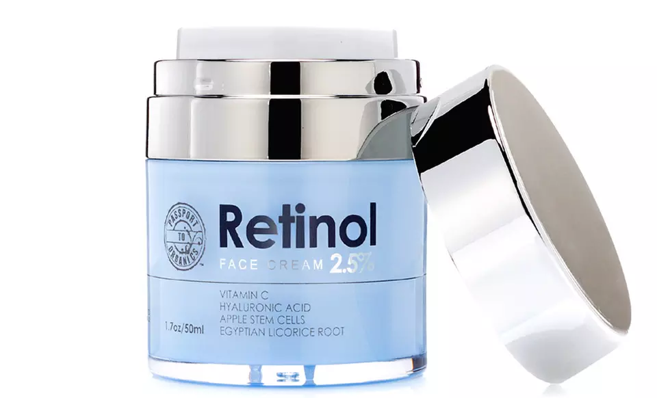 Passport to Organics Retinol 2.5% High Potency Anti-Aging Cream, 1.7oz - Primary Image