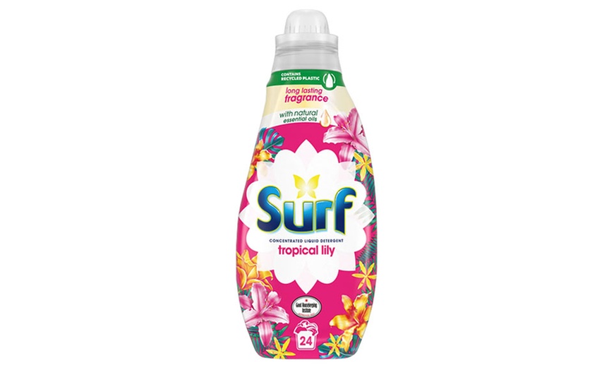 Image 6: 4 bouteilles de détergent liquide Surf au parfum durable