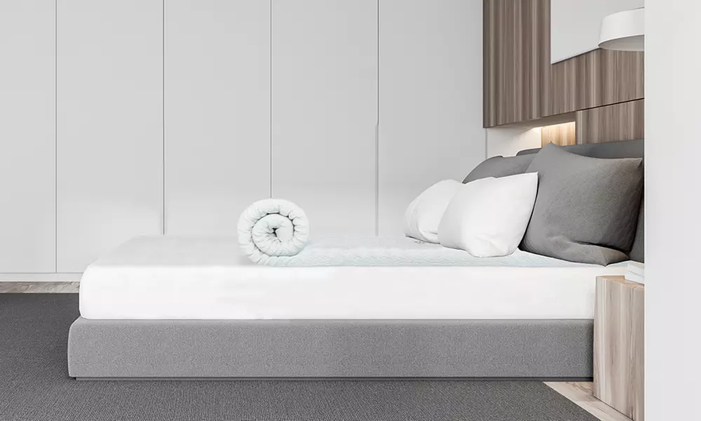 Topper memory foam in fibra di bambù