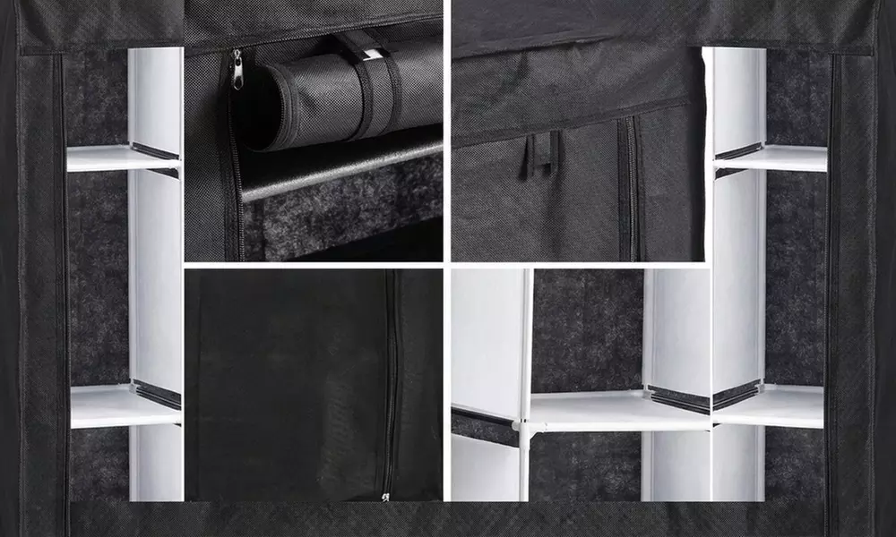 Kledingkast van textiel 'Armando'