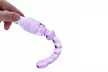 Long Anal Plug Beads Silicone Vibrator G-Spot Massager Sex Toy - Second Medium