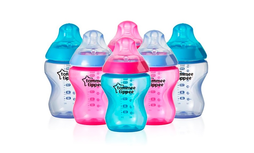 Image 2: Six-Pack of Tommee Tippee Bottles