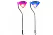 2 ou 4 lampes solaires LED en forme de diamant avec fonction changement automatique de coloris, livraison gratuite - Image 7