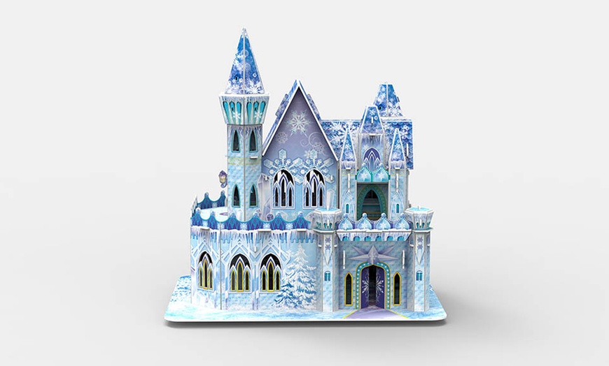 Image 6: Build Your Own Mini Ice Castle Dollhouse Kit