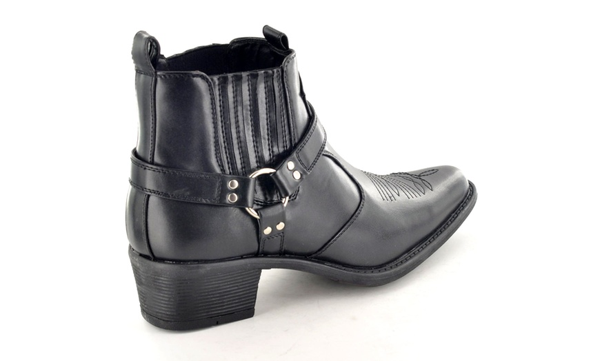 Image 6: Bottines style Western Homme