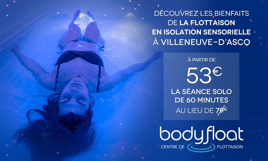 Image 1:  Séance de flottaison avec Body Float