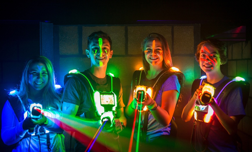 Image 1: 2 Lasertag-Spiele für 2 Personen