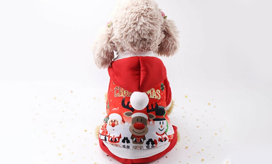 Image 4: Christmas Dog Jumper